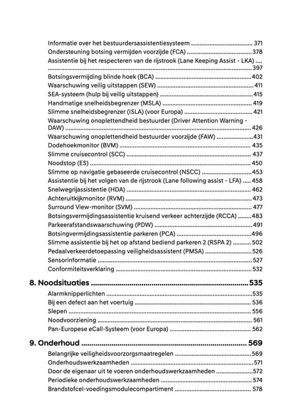 2026 Hyundai Nexo Owner's Manual | Dutch