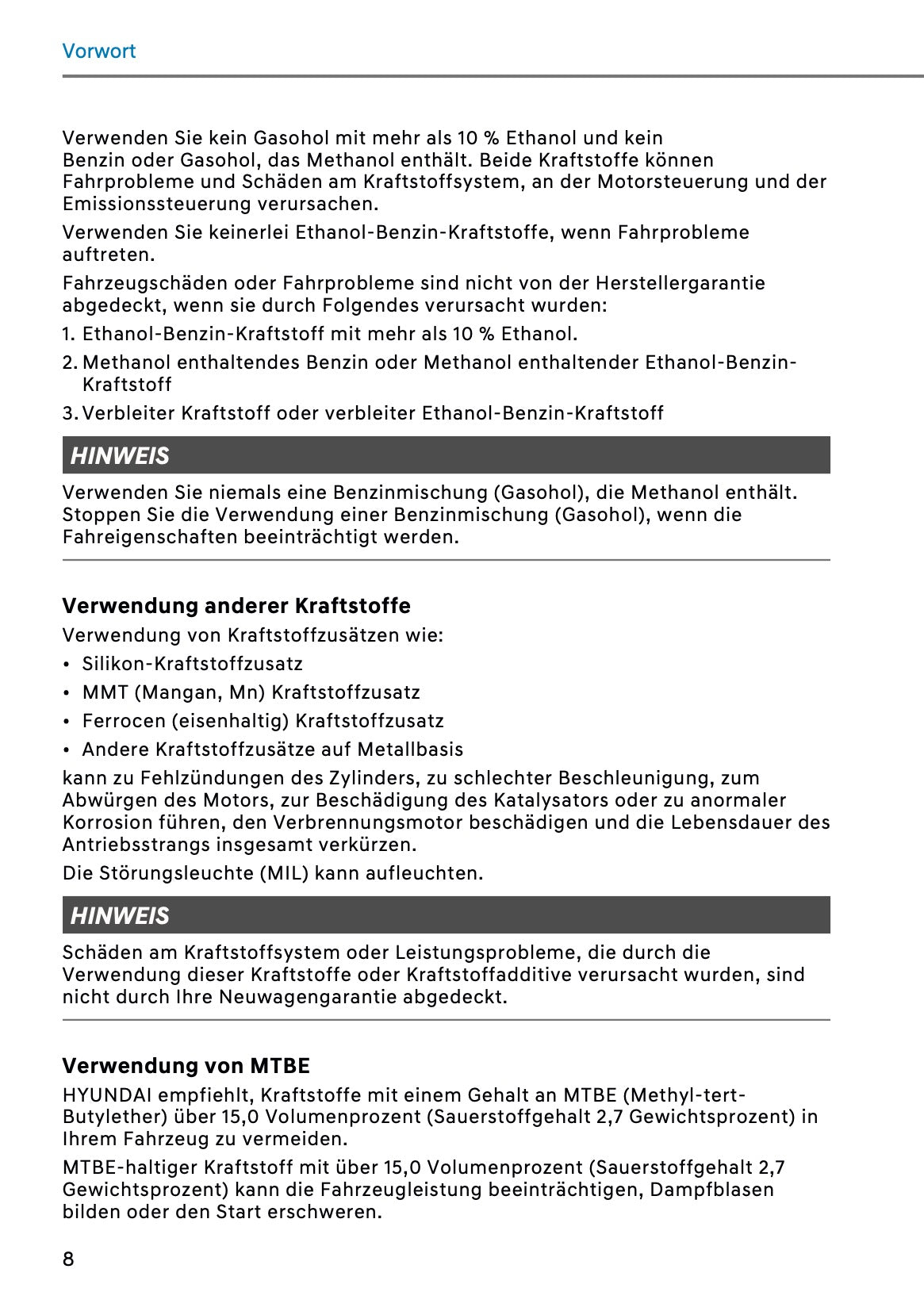 2026 Hyundai Santa Fe Owner's Manual | German