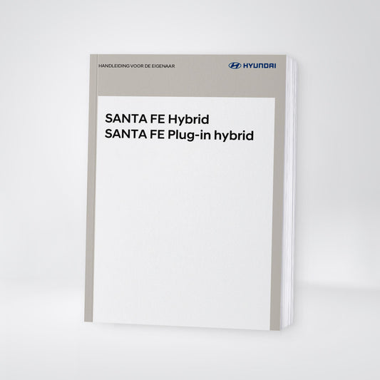 2024-2025 Hyundai Santa Fe Hybrid/Plug-in-Hybrid Owner's Manual | Dutch