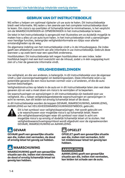 2023-2024 Hyundai Santa Fe Hybrid/PHEV Owner's Manual | Dutch