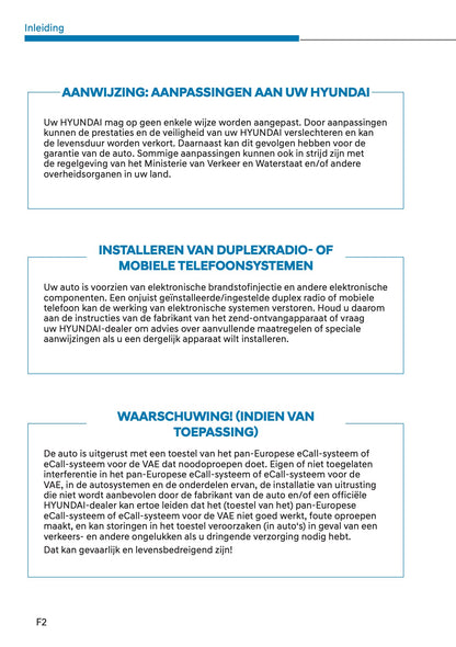 2023-2024 Hyundai Santa Fe Hybrid/PHEV Owner's Manual | Dutch