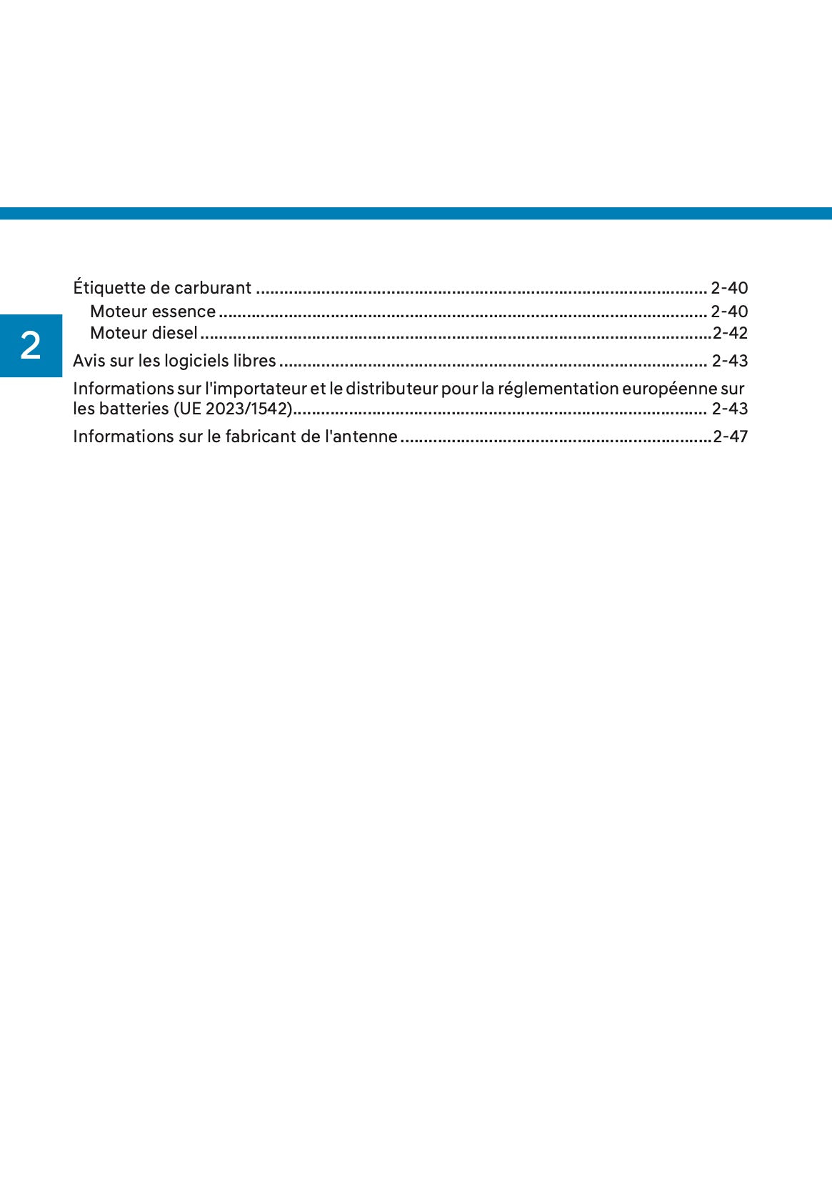 2025-2026 Hyundai Tucson/Tucson Hybrid Owner's Manual | French
