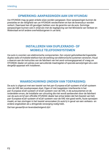 2024-2025 Hyundai Tucson Hybrid/Tucson Plug-in-Hybrid Owner's Manual | Dutch