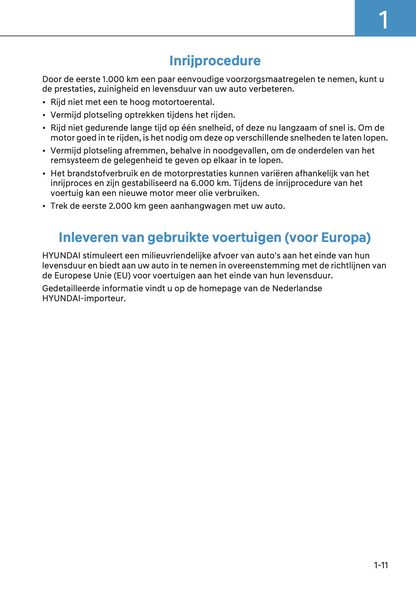 2024-2025 Hyundai Tucson Owner's Manual | Dutch