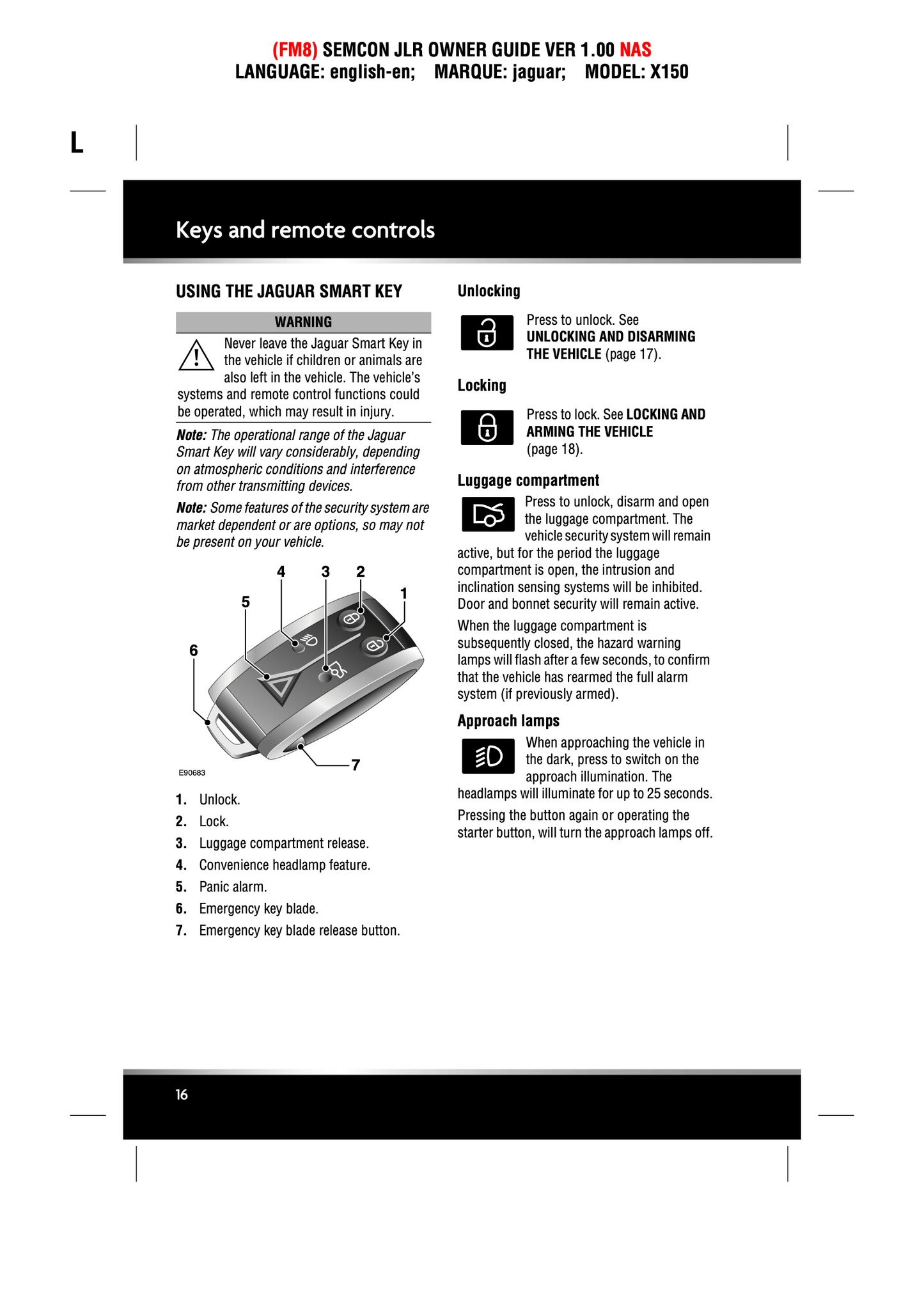 2011 Jaguar XK Owner's Manual | English