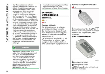 2023-2024 Jeep Avenger Bedienungsanleitung | Deutsch