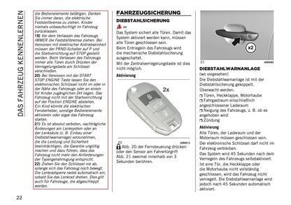 2023-2024 Jeep Avenger Bedienungsanleitung | Deutsch