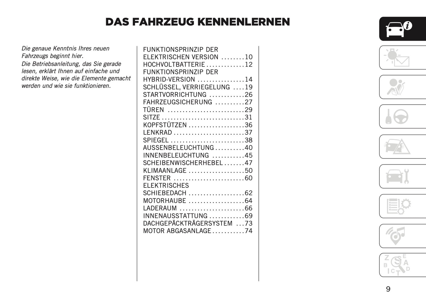 2026 Jeep Avenger Bedienungsanleitung | Deutsch