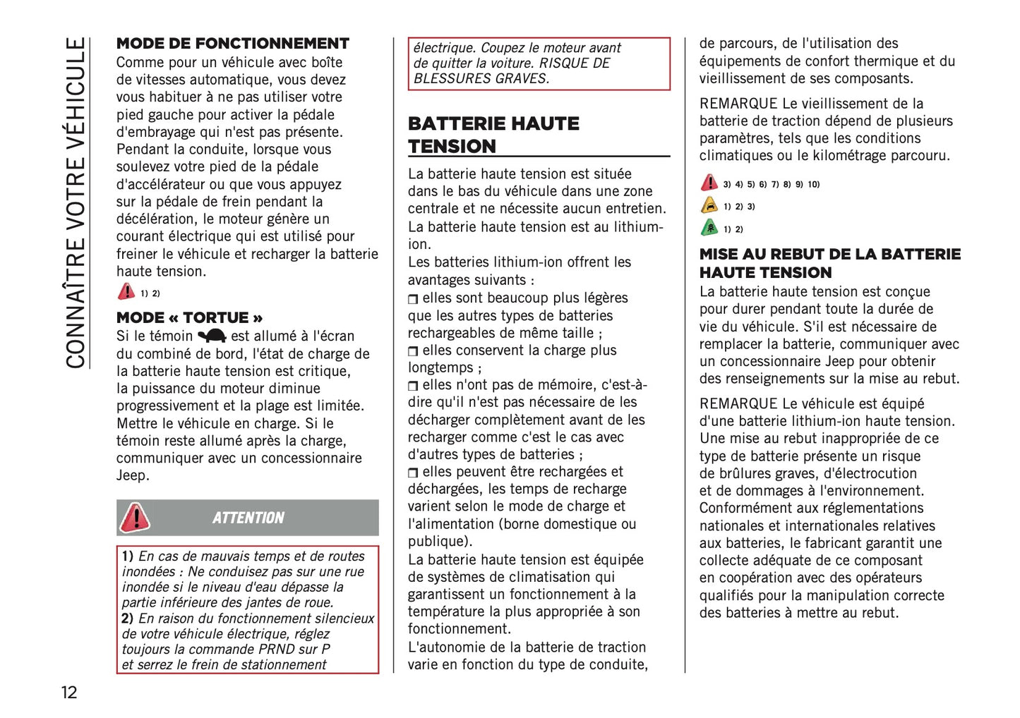 2025 Jeep Avenger Owner's Manual | French