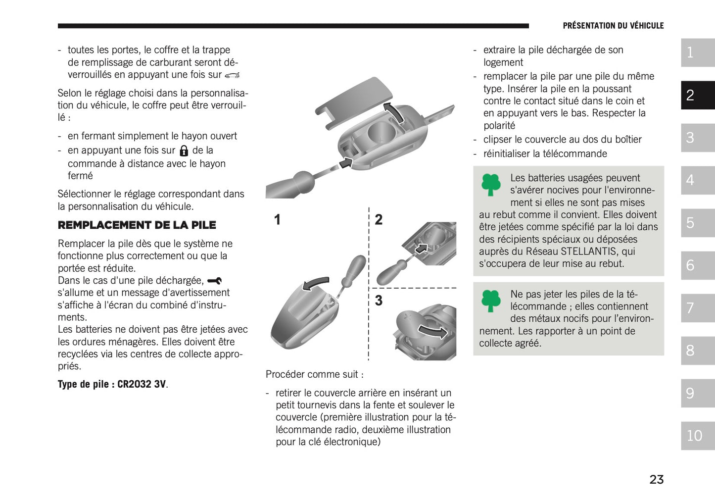 2026 Jeep Avenger Owner's Manual | French