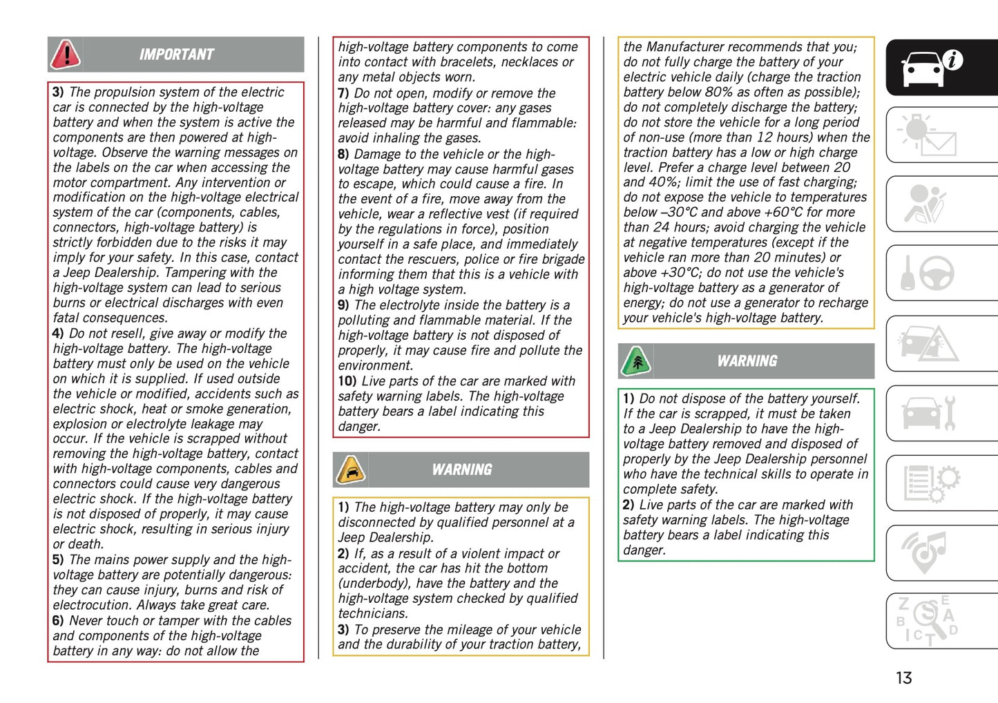 2025-2026 Jeep Avenger Owner's Manual | English