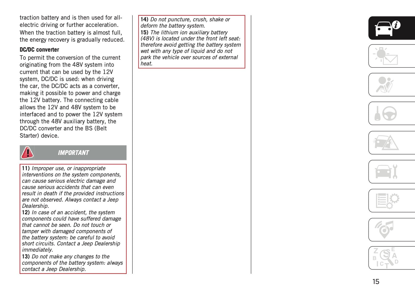 2025-2026 Jeep Avenger Owner's Manual | English