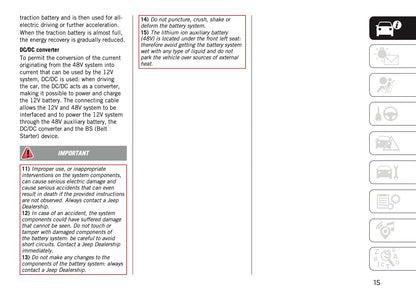 2025-2026 Jeep Avenger Owner's Manual | English