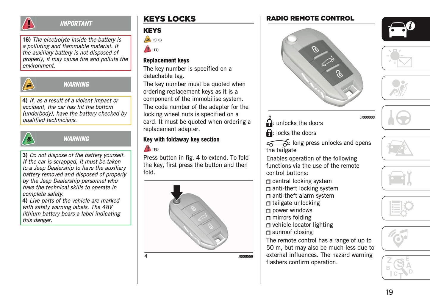 2025-2026 Jeep Avenger Owner's Manual | English