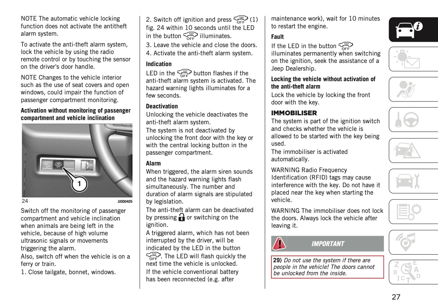 2025-2026 Jeep Avenger Owner's Manual | English