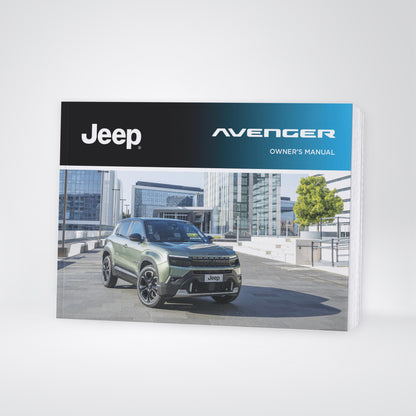 2026 Jeep Avenger Owner's Manual | English