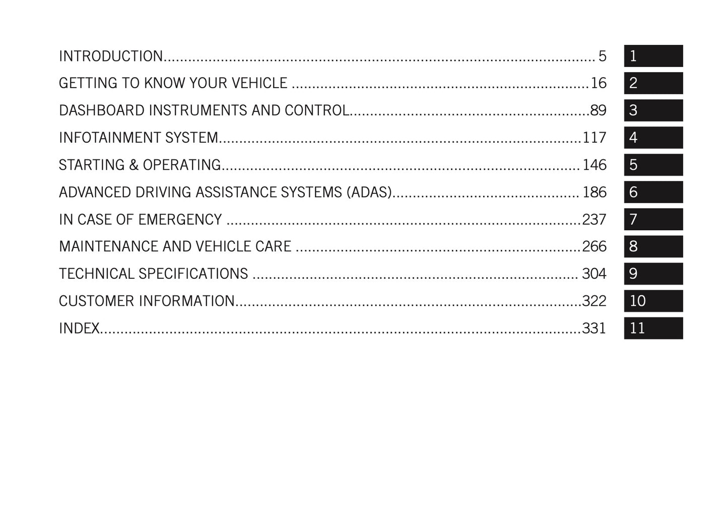 2026 Jeep Avenger Owner's Manual | English