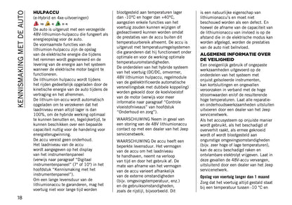 2025 Jeep Avenger Owner's Manual | Dutch