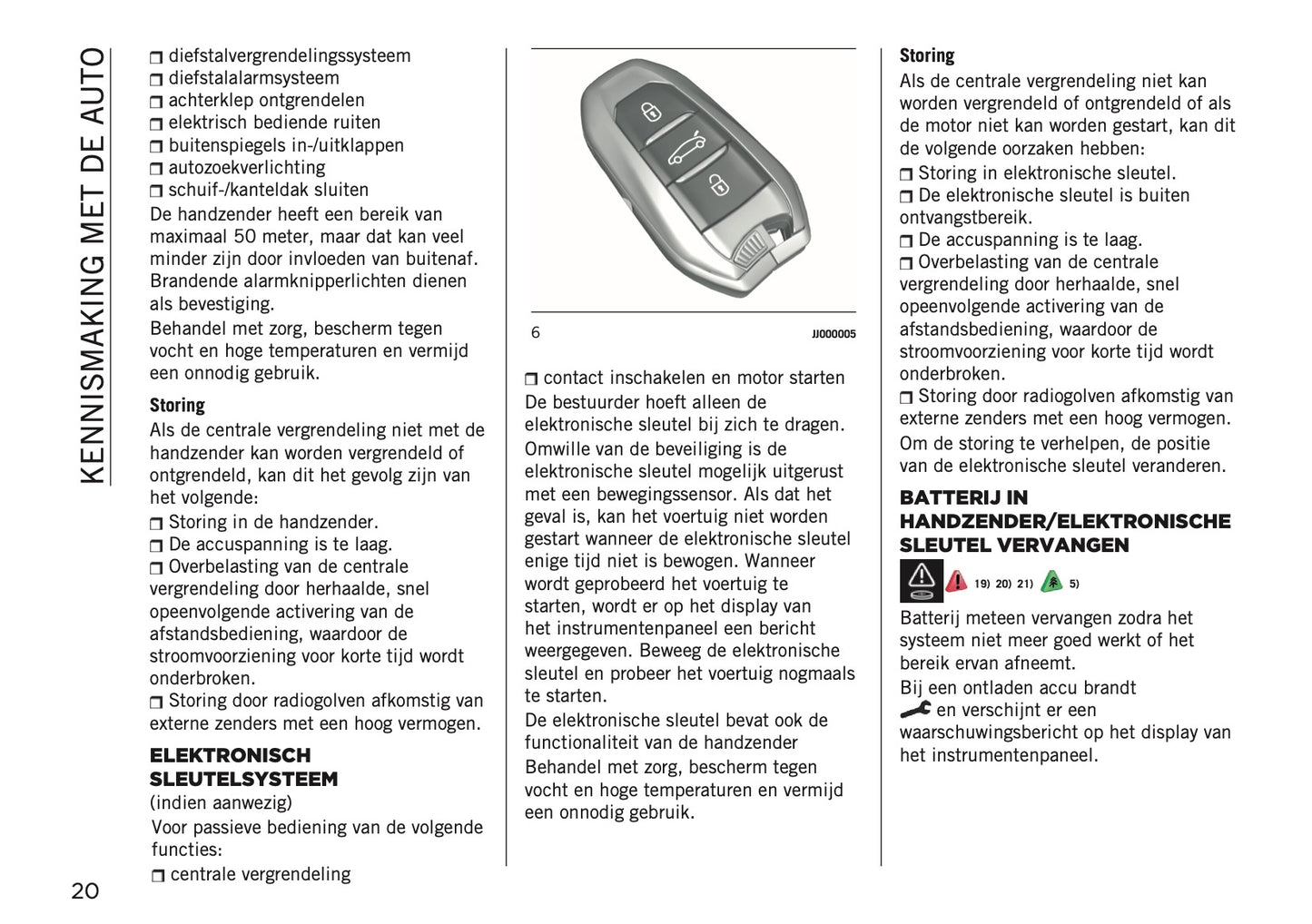 2025 Jeep Avenger Owner's Manual | Dutch