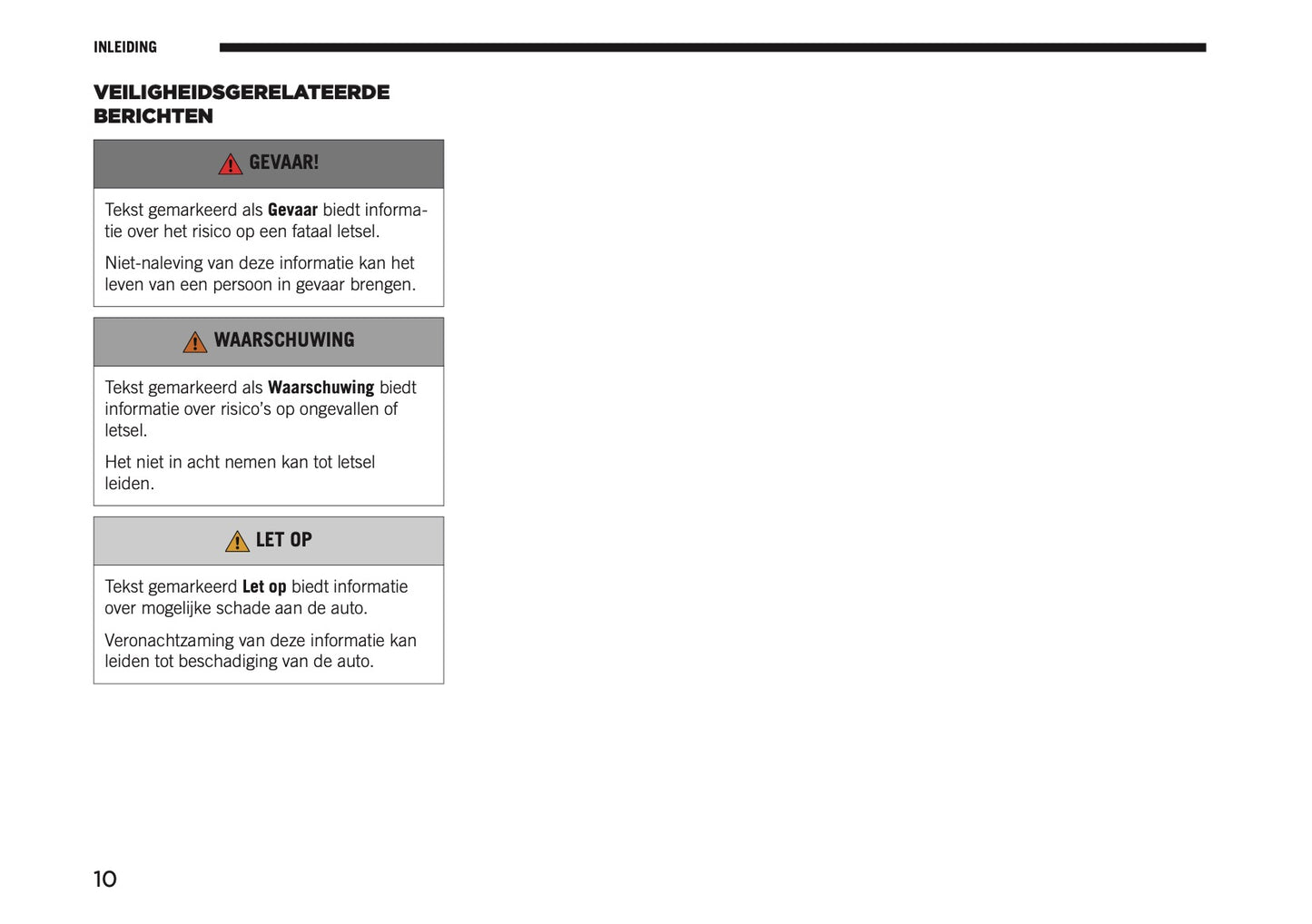2026 Jeep Avenger Owner's Manual | Dutch