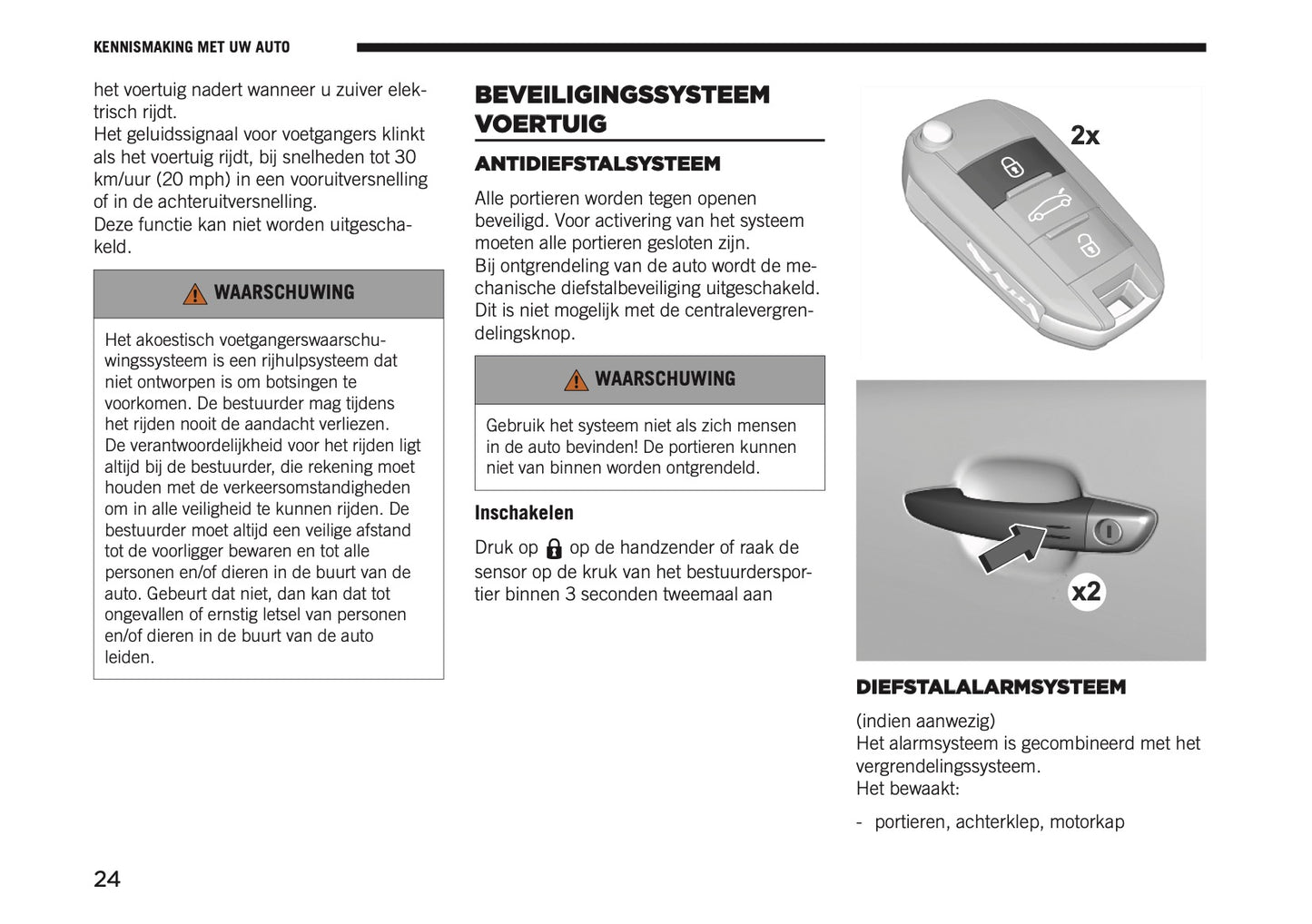 2026 Jeep Avenger Owner's Manual | Dutch