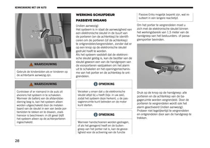 2026 Jeep Avenger Owner's Manual | Dutch