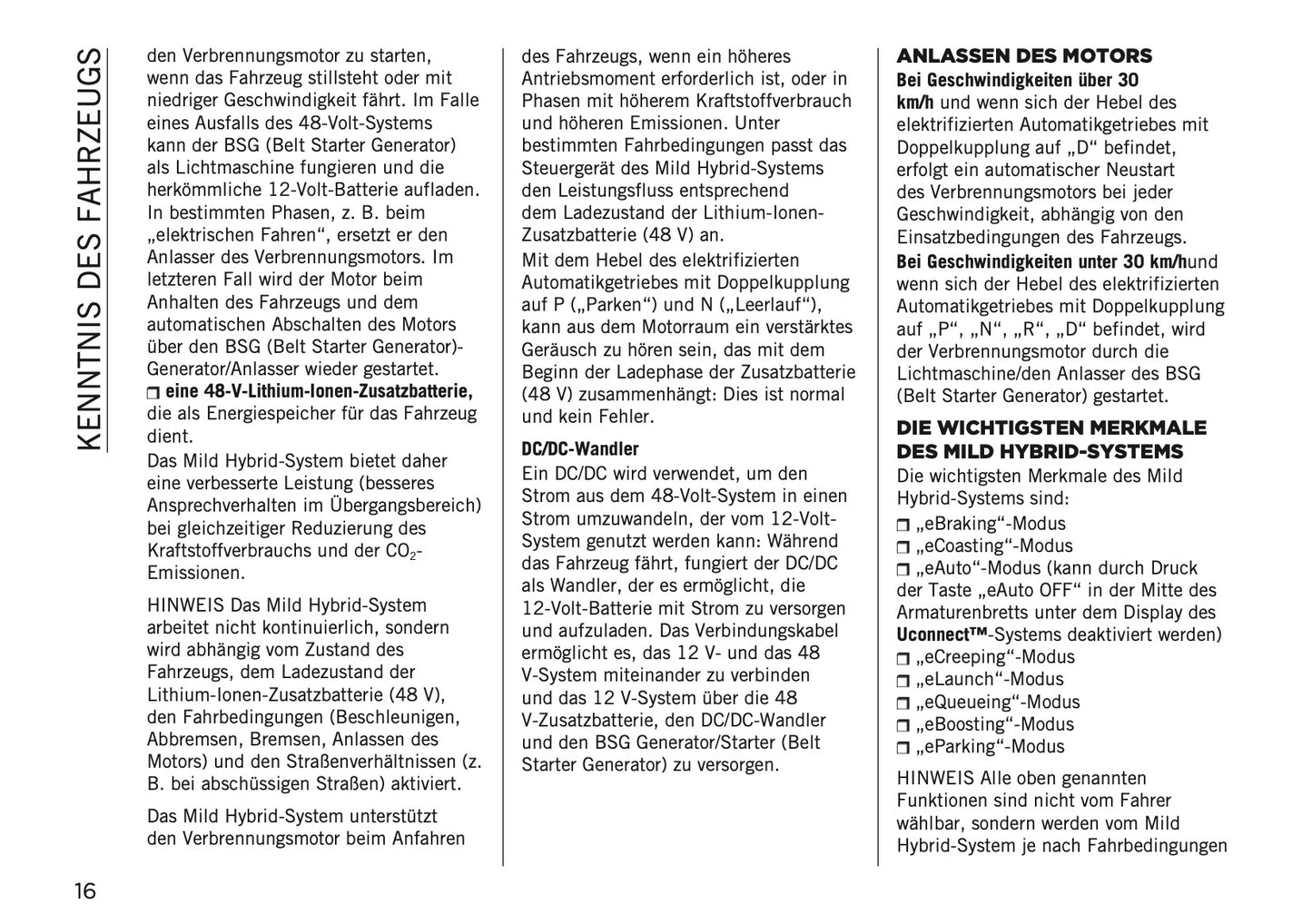 2024-2025 Jeep Compass Owner's Manual | German