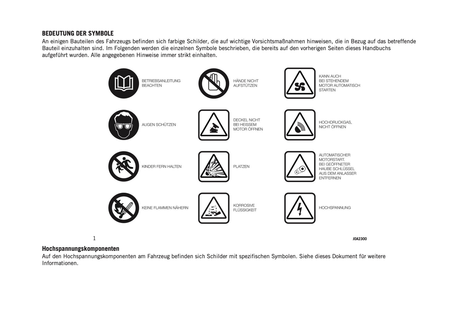 2024-2025 Jeep Compass Owner's Manual | German