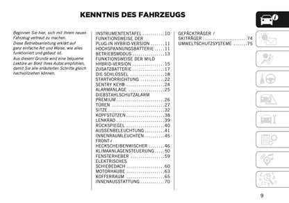 2024-2025 Jeep Compass Owner's Manual | German