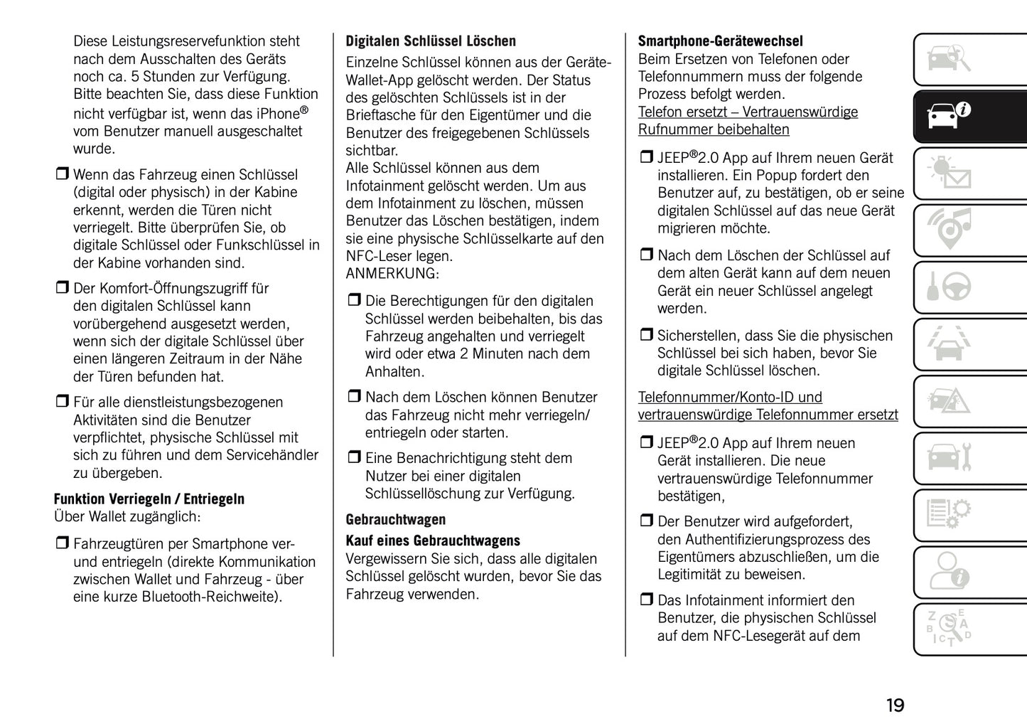 2026 Jeep Compass Bedienungsanleitung | Deutsch