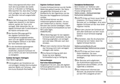 2026 Jeep Compass Bedienungsanleitung | Deutsch