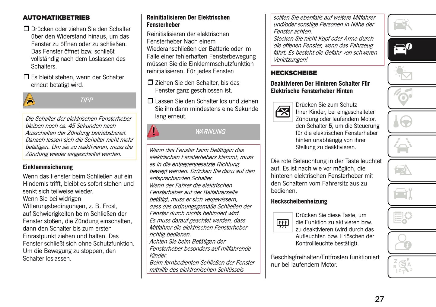 2026 Jeep Compass Bedienungsanleitung | Deutsch
