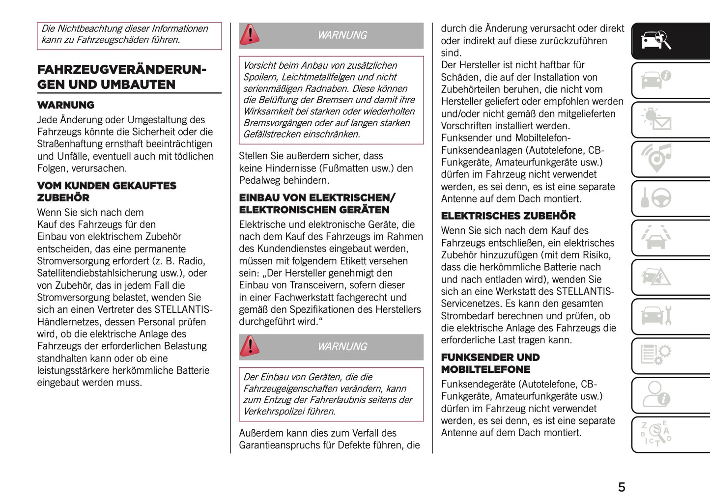 2026 Jeep Compass Bedienungsanleitung | Deutsch