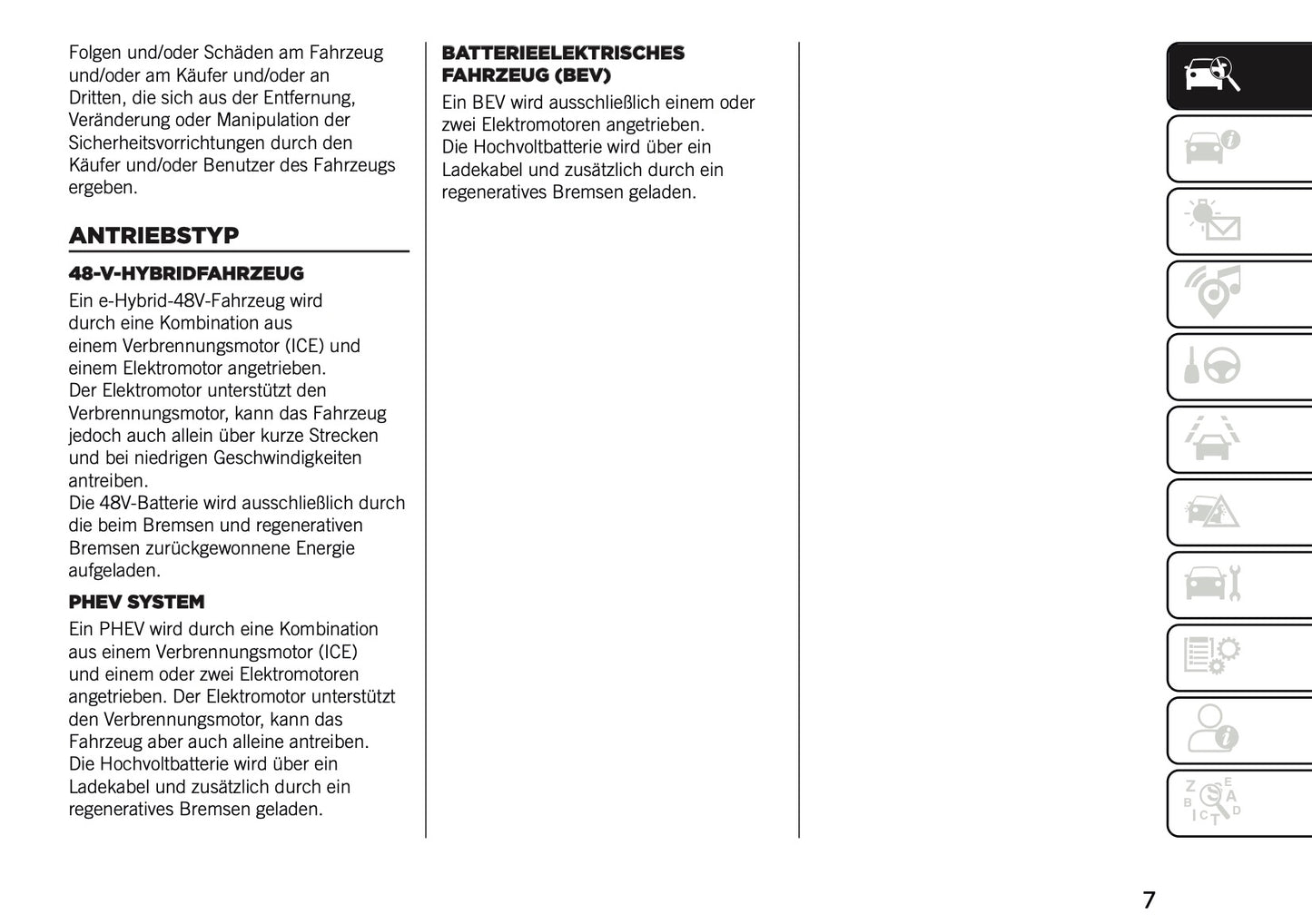 2026 Jeep Compass Bedienungsanleitung | Deutsch