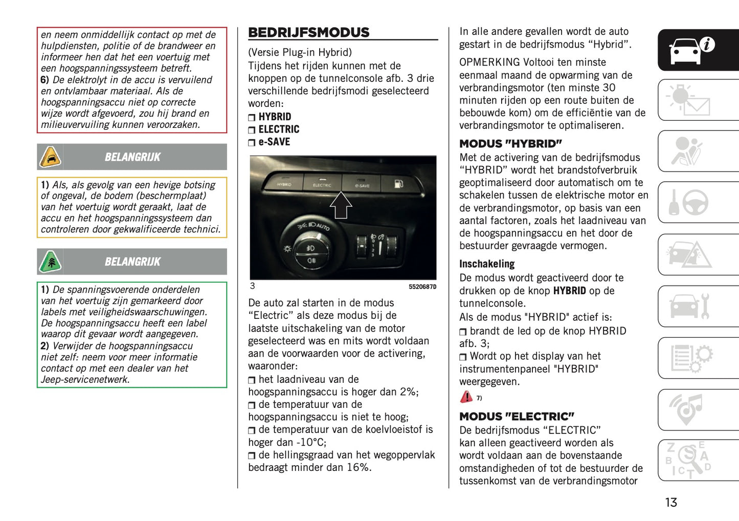 2024-2025 Jeep Compass Owner's Manual | Dutch