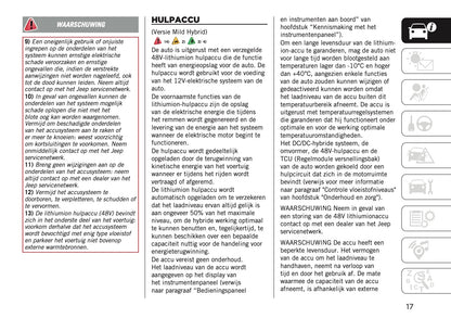 2024-2025 Jeep Compass Owner's Manual | Dutch