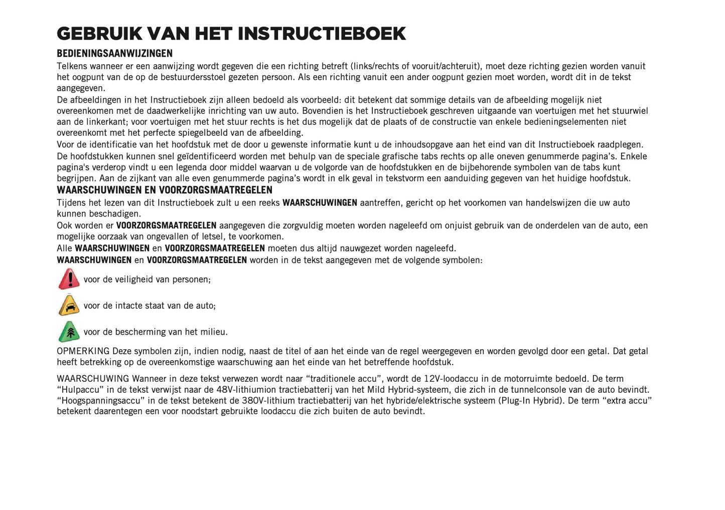 2024-2025 Jeep Compass Owner's Manual | Dutch