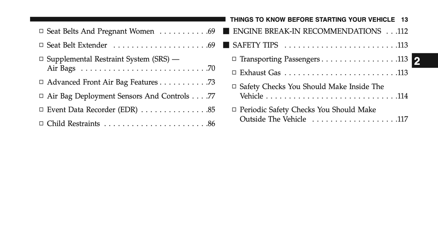 2014 Jeep Grand Cherokee SRT8 Owner's Manual | English