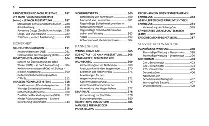 2020-2021 Jeep Wrangler Owner's Manual | German