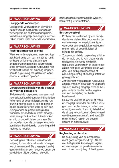 2022-2023 Kia Rio Owner's Manual | Dutch