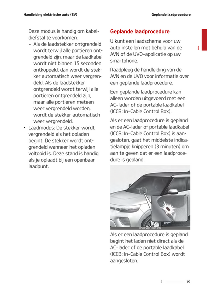 2021-2022 Kia Soul EV Bedienungsanleitung | Niederländisch