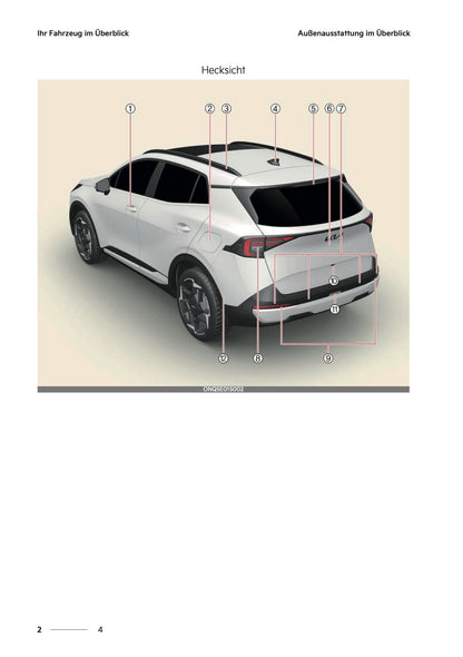 2026 Kia Sportage/Sportage Hybrid Bedienungsanleitung | Deutsch