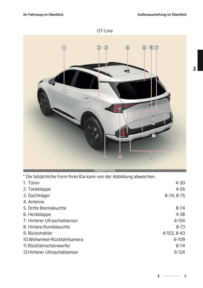 2026 Kia Sportage/Sportage Hybrid Bedienungsanleitung | Deutsch