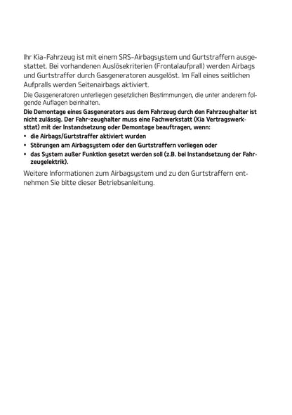 2026 Kia Sportage/Sportage Hybrid Bedienungsanleitung | Deutsch