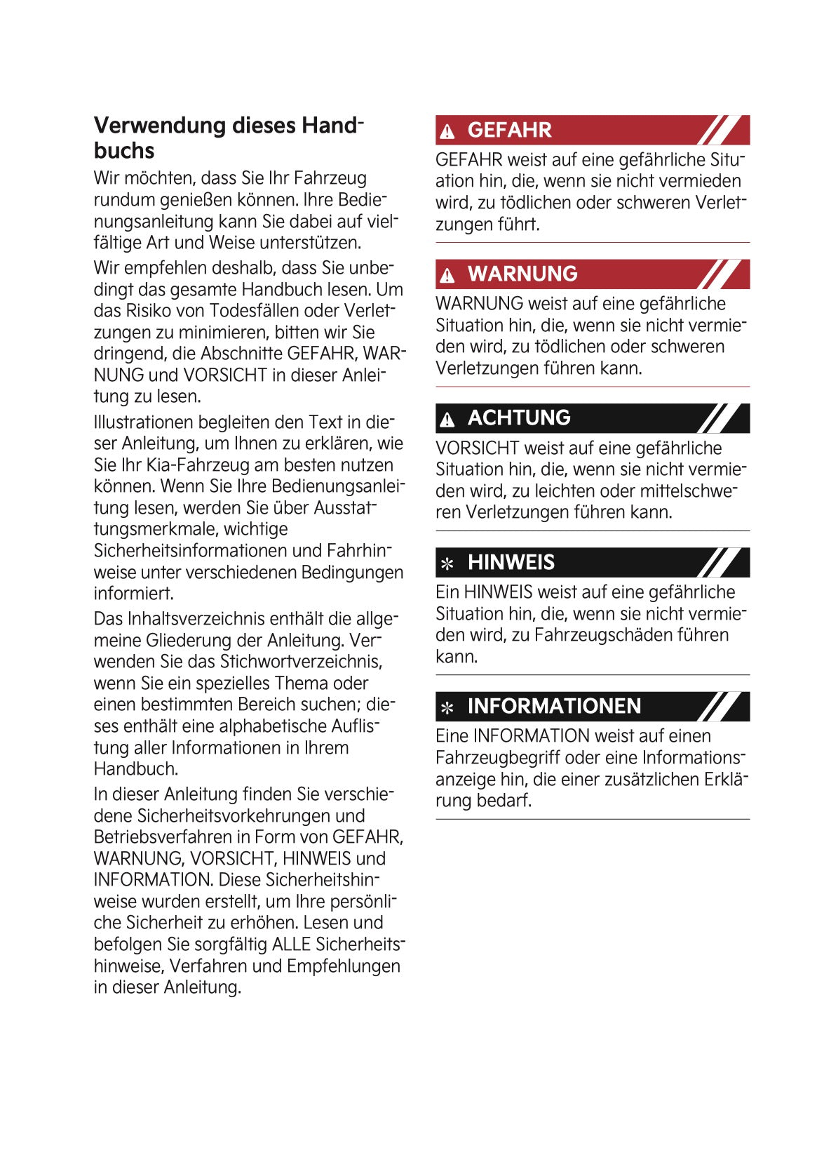 2026 Kia Stonic Bedienungsanleitung | Deutsch
