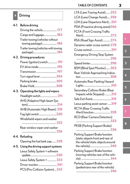 2025-2026 Lexus LBX Owner's Manual | English