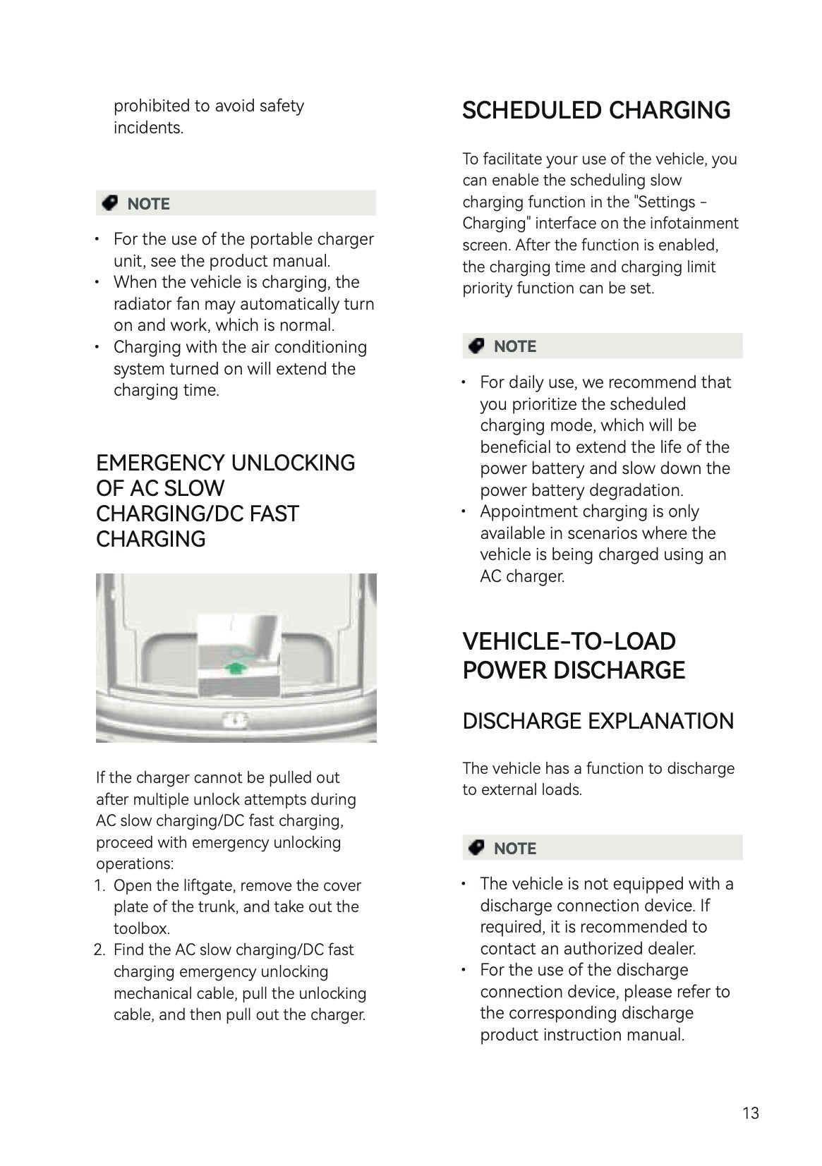 2025-2026 Leapmotor B10 Owner's Manual | English