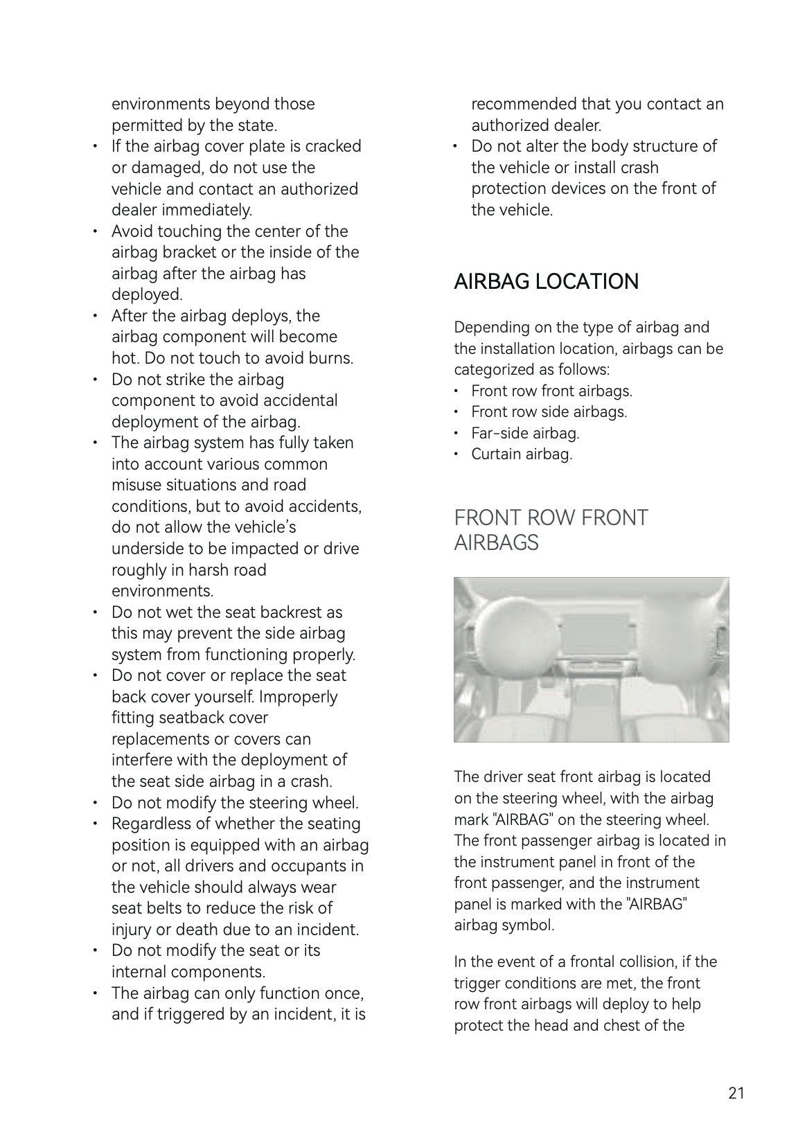 2025-2026 Leapmotor B10 Owner's Manual | English