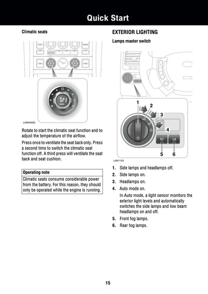 2008 Land Rover Range Rover Owner's Manual | English