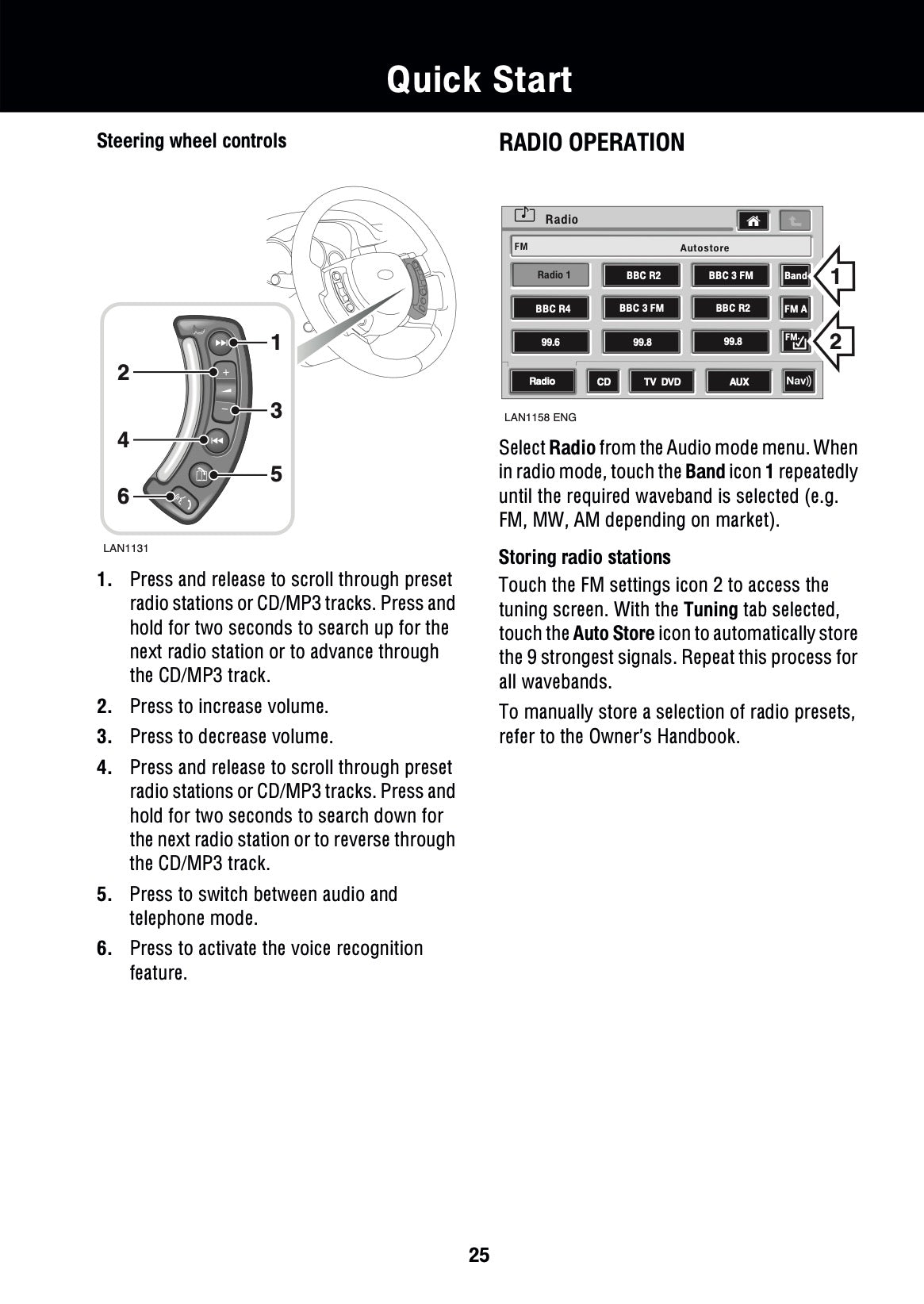 2008 Land Rover Range Rover Owner's Manual | English